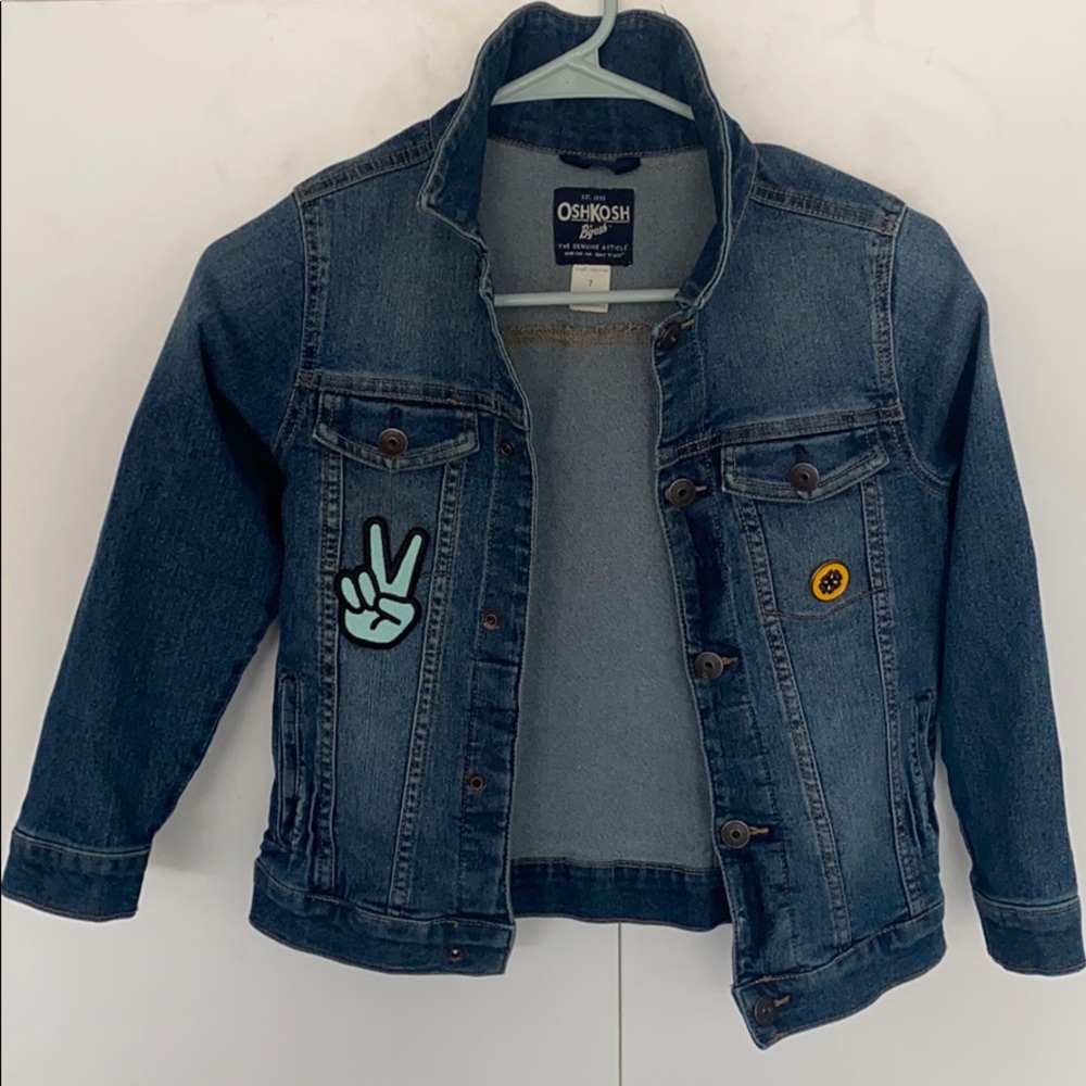 OSHKOSH JEAN JACKET SIZE 7